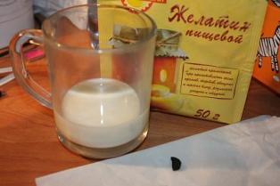 как приготовить маску из желатина