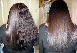 Как происходит кератиновое выпрямление волос дома и в салоне