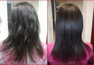 Как происходит кератиновое выпрямление волос дома и в салоне
