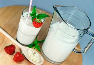 польза кефира для волос