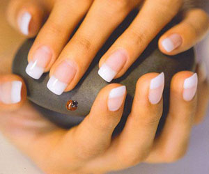 Использование гель-лака Шеллак для френча