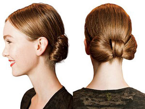 Как уложить длинные волосы в бант