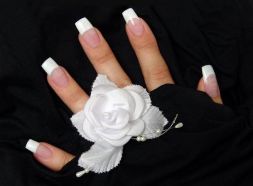 Как сделать квадратную форму ногтей