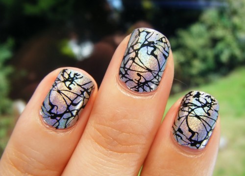 правила нанесения узора иглой