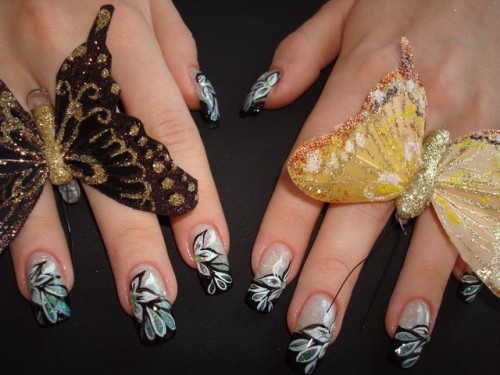 снятие нарощенных ногтей