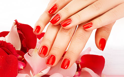 маникюр однофазным гелем лаком