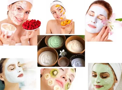 множество масок от морщин дома фото