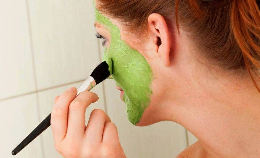 Отбеливающая маска дли лица из петрушки фото