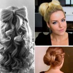 Прическа «бантик»: для милых девушек и элегантных дам