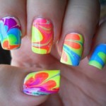 Водный маникюр — актуально, модно и красиво