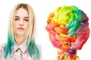 Мелки и пастель для покраски волос