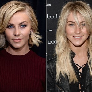 Джулианна Хаф с наращенными локонами