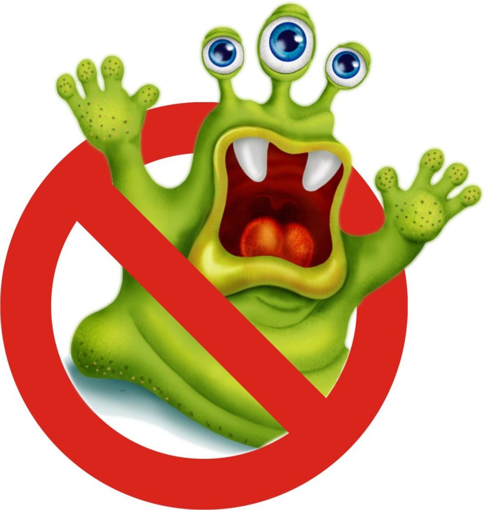 нет микробам