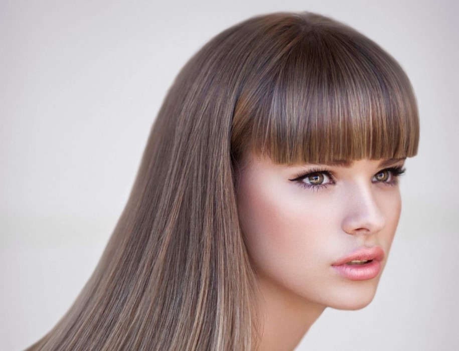 Челка на длинные волосы: как выбрать свой вариант