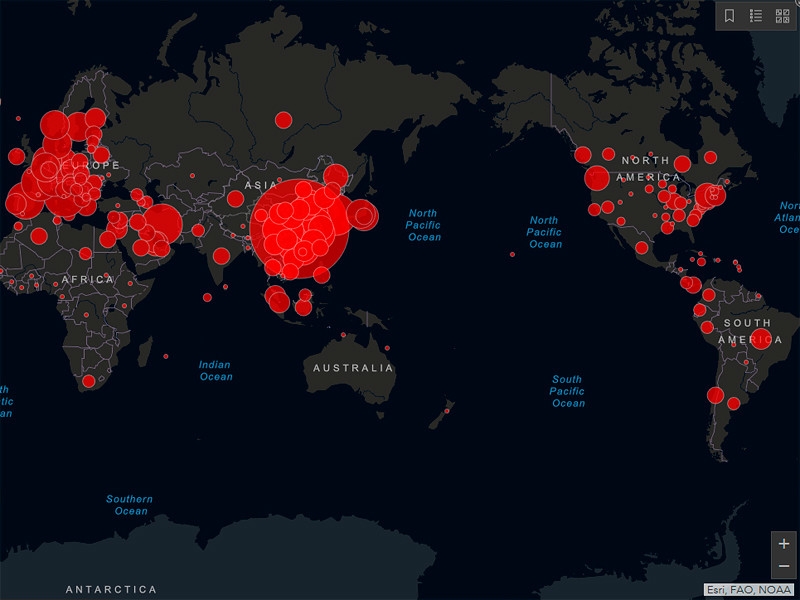 Глава ВОЗ назвал Европу эпицентром пандемии коронавируса
