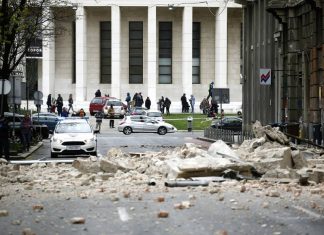 Сильнейшее за последние 140 лет землетрясение потрясло хорватский Загреб