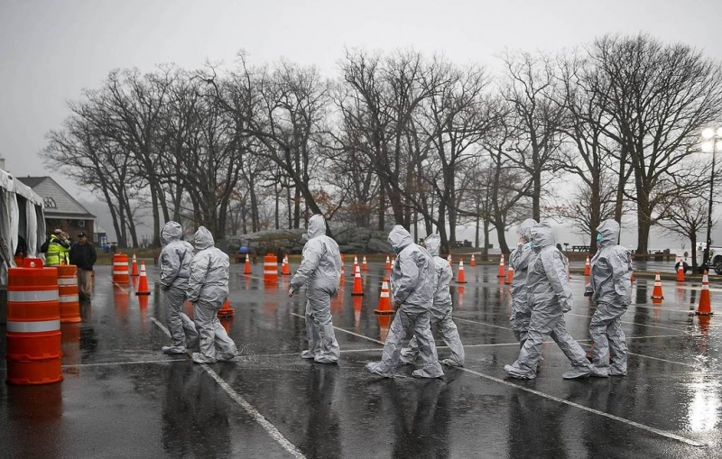 США вышли на первое место в мире по числу случаев заражения коронавирусом