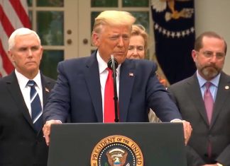 Трамп объявил в США режим чрезвычайной ситуации из-за коронавируса