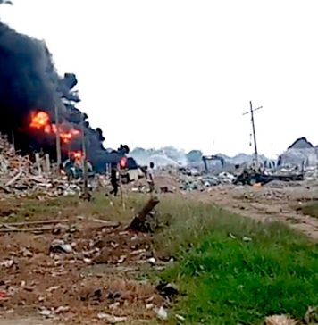 В Нигерии взорван участок нефтепровода.