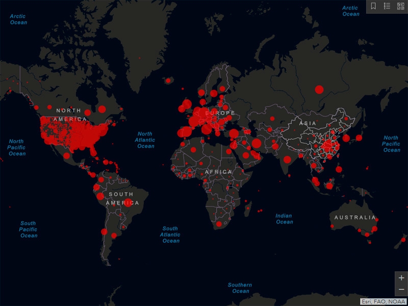 Число умерших от коронавируса в мире превысило 125 тыс. человек