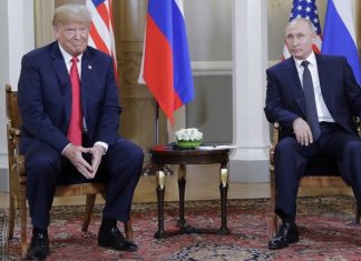 Путин и Трамп приняли совместное заявление к годовщине встречи на Эльбе