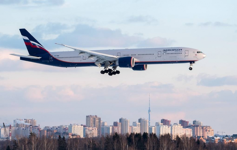 Россияне вылетели из США на родину возвратным рейсом "Аэрофлота"