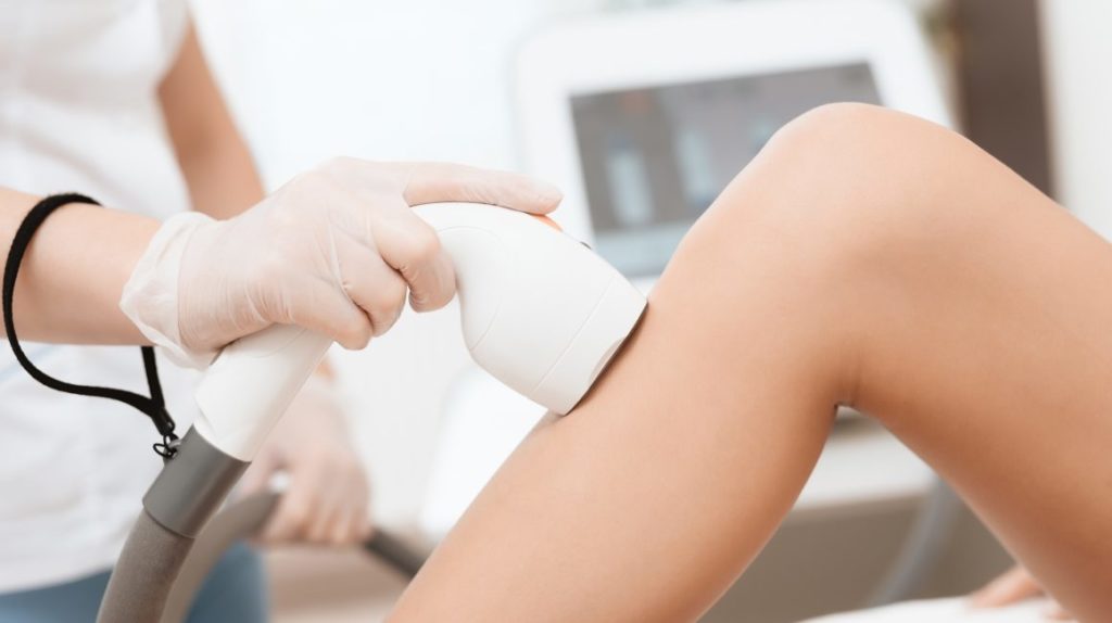 Лазерная эпиляция ног