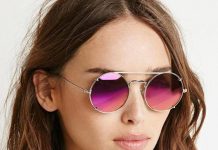 Модные солнцезащитные очки.