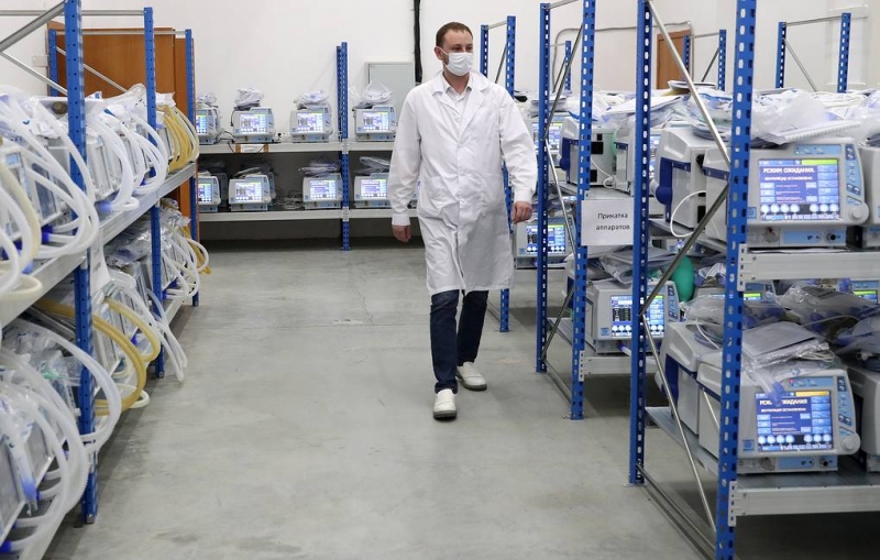 СК проводит проверку на заводе-изготовителе аппаратов ИВЛ в Екатеринбурге