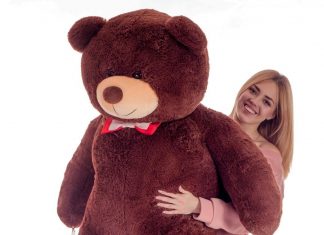 Большой плюшевый мишка