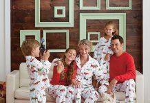 Модная трикотажная одежда для детей и взрослых