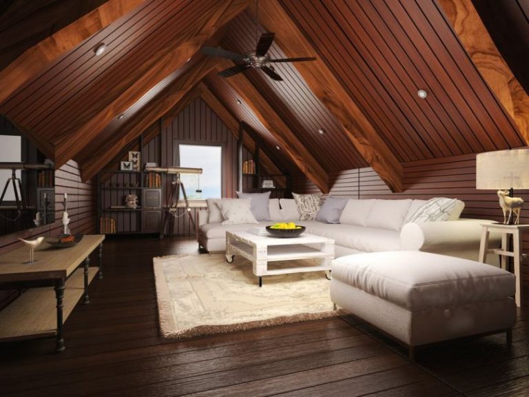 Как самостоятельно обустроить мансарду