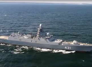 Фрегат «Адмирал Касатонов» проекта 22350 войдет в состав ВМФ России в июле
