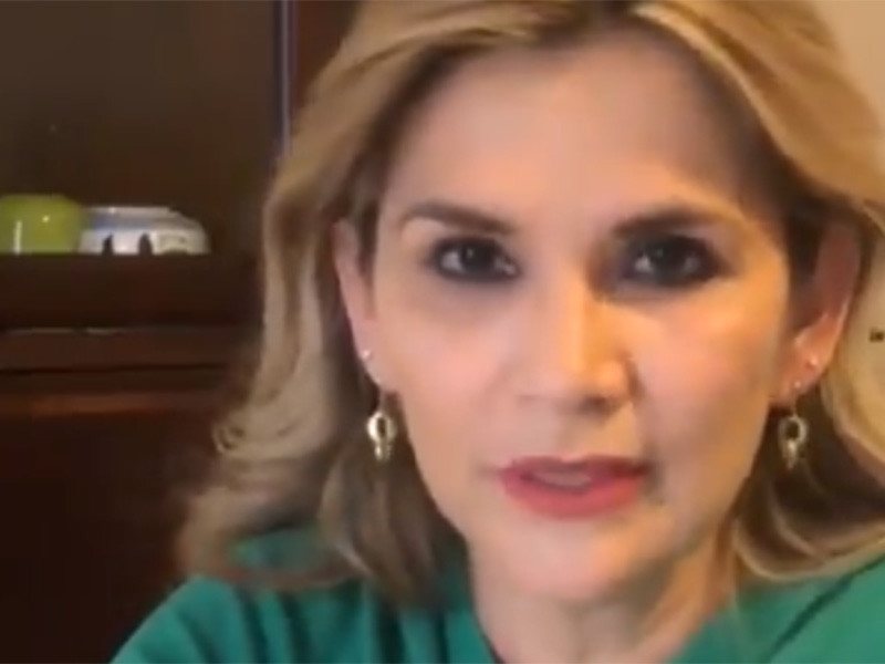 И. о. президента Боливии Жанин Аньес заразилась коронавирусом