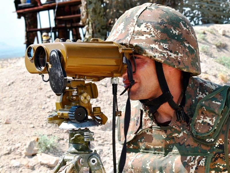 На границе Армении и Азербайджана произошло вооруженное столкновение