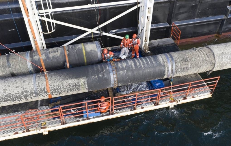 Оператор "Северного потока - 2" опроверг слухи о приостановке строительства из-за трески