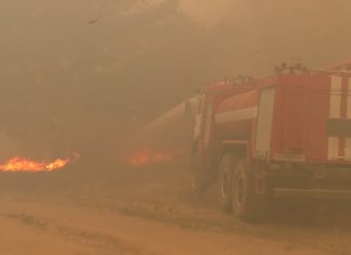 Природный пожар на востоке Украины уничтожил более 100 домов, есть жертвы (ВИДЕО)