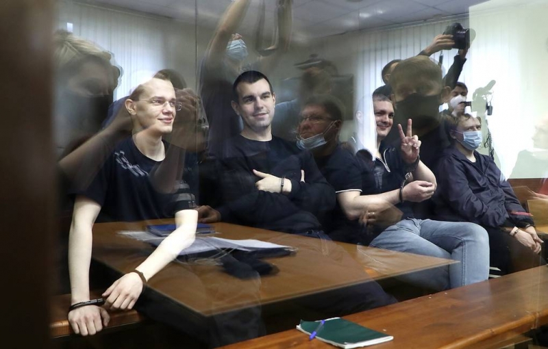 Прокурор просит приговорить трех участников "Нового величия" к реальным срокам