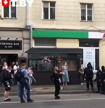 Силовики разогнали у здания ЦИК в Минске километровую очередь протестующих против недопуска оппозиционеров к выборам (ВИДЕО)