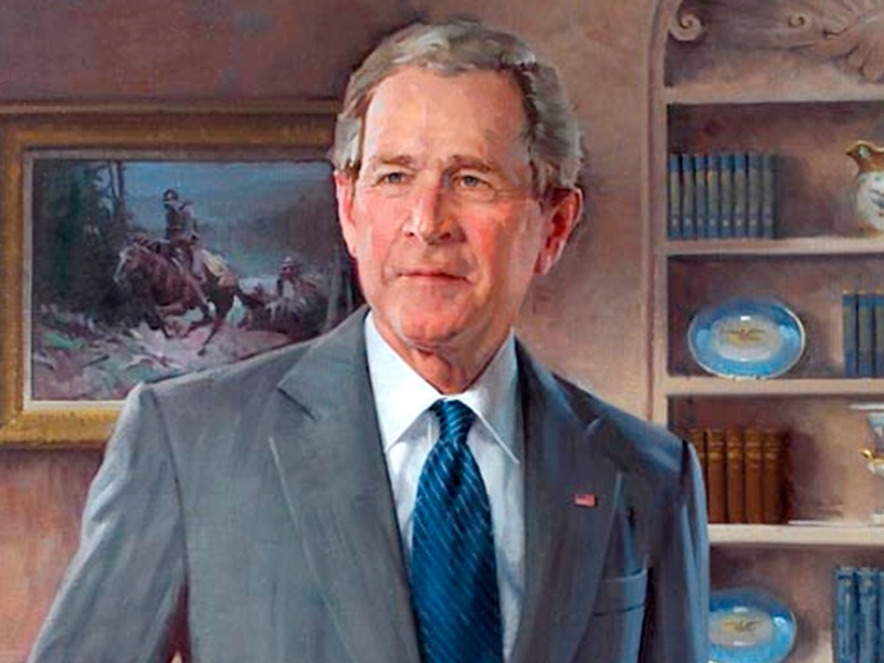 Трамп задвинул подальше портреты ненавистных предшественников в Белом доме