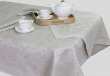 Красивые льняные скатерти