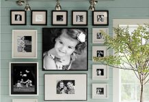 Семейное фото как украшение интерьера