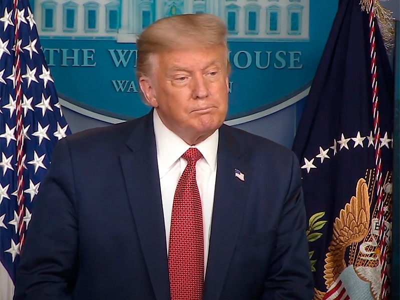 Конференцию Трампа в Белом доме прерывали из-за перестрелки, в которой пострадали два человека