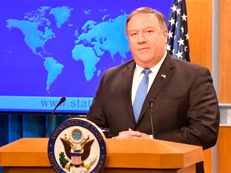 Помпео: Белый дом примет меры против китайских компаний, угрожающих безопасности США, "в ближайшие дни"