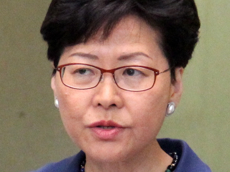 США вводят санкции против главы администрации Гонконга и других высщих чиновников города