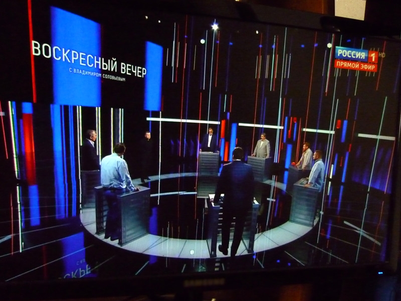 В Белоруссии из программы Соловьева вырезали обсуждение задержанных "вагнеровцев"