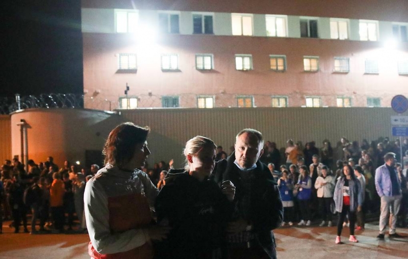 В Минске начали выпускать из изолятора задержанных во время акций протеста