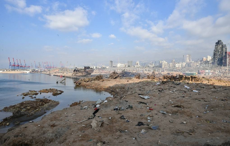 В Турции заявили, что готовы отстроить порт в Бейруте и прилегающие к нему здания

