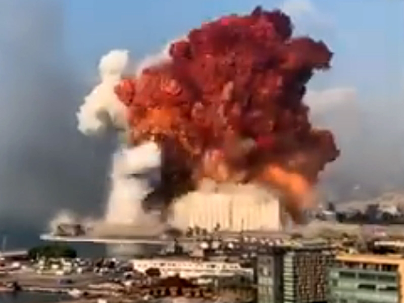 Взорвавшаяся в Бейруте селитра была грузом с арестованного корабля российского судовладельца