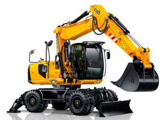 Аренда колесного экскаватора у ООО «СВ Строй»